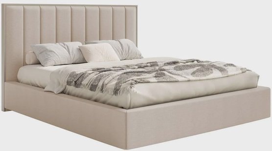 Bedframe Taavi chenille met verlichting 180 x 200 cm | NADUVI Collection