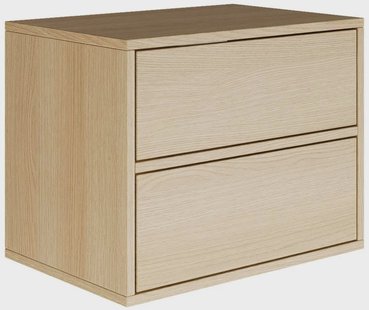 Nachtkastje Fermo 2 lades | NADUVI Collection