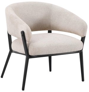 Fauteuil Savas bouclé | NADUVI Collection