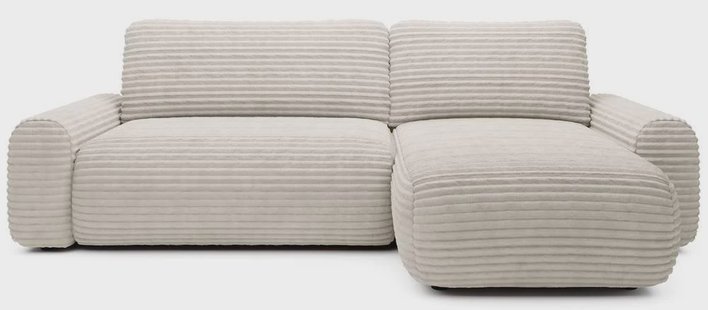Hoekslaapbank Arles ribstof links/rechts | NADUVI Collection