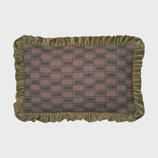 Classic Collection Block kussenhoes 40x60 cm Paars