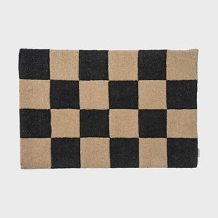 Classic Collection Square deurmat 60x90 cm Zwart-natuur