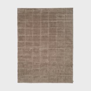 Classic Collection Grid vloerkleed Chocolate, 170x230 cm