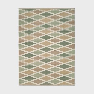 Classic Collection Korsnäs vloerkleed Groenbeige, 170x230 cm