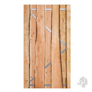 Elephant Tuindeur Country - Douglashout - 100x180cm