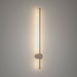 Nowodvorski Lighting LED wandlamp Orla M, zand, aluminium, hoogte 97 cm