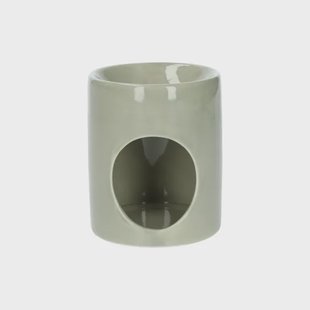 Geuroliebrander, porselein, lichtgroen,&Oslash; 8 cm