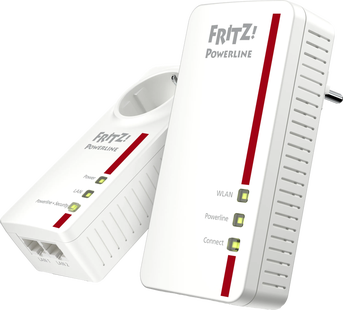 AVM FRITZ!Powerline 1260E WLAN Set International WiFi 1200 Mbps 2 adapters