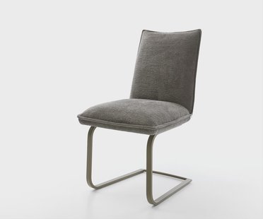 DELIFE Sledemodel Lelio-Flex bouclé zacht mud sledemodel vlak afwerking met titanium pocketveer kern