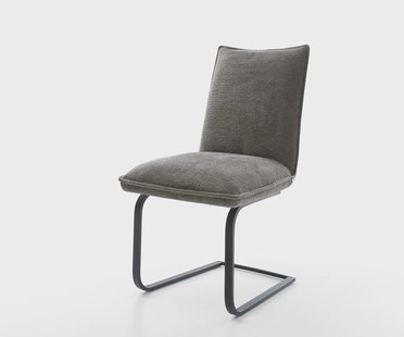 DELIFE Sledemodel Lelio-Flex bouclé zacht mud sledemodel vlak zwart pocketveer kern