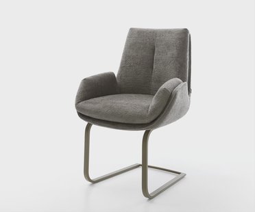 DELIFE Sledemodel Clea-Flex bouclé zacht mud sledemodel vlak afwerking met titanium pocketveer kern