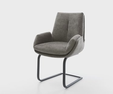 DELIFE Sledemodel Clea-Flex bouclé zacht mud sledemodel vlak zwart pocketveer kern