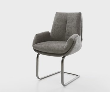 DELIFE Sledemodel Clea-Flex bouclé zacht mud sledemodel vlak grafiet pocketveer kern