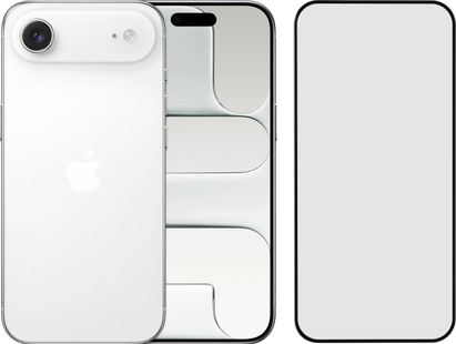 Apple iPhone Air 256GB Wit + BlueBuilt Screenprotector Glas