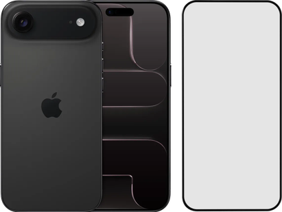 Apple iPhone Air 1TB Zwart + BlueBuilt Screenprotector Glas