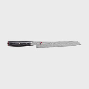 Miyabi Raw 5000FCD broodmes 23 cm Damaskus-zwart