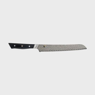 Miyabi Hibana 800DP broodmes 24 cm Damaskus-zwart