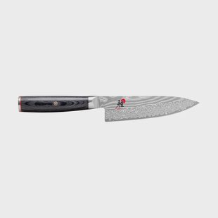 Miyabi Raw 5000FCD koksmes gyutoh 16 cm Damascus-zwart