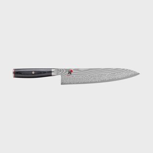 Miyabi Raw 5000FCD koksmes gyutoh 24 cm Damascus-zwart