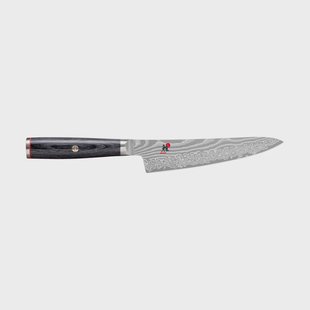 Miyabi Raw 5000FCD shotoh schaalmes 14 cm Damascus-zwart