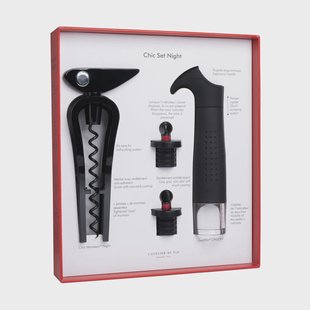 L'Atelier du Vin Chic set night vintillbehörsset 4 delen