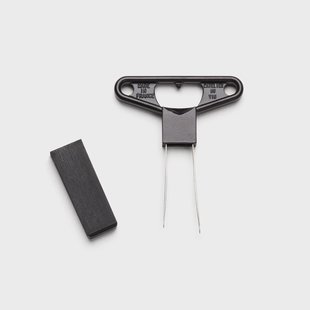 L'Atelier du Vin L'Atelier Bilame kurkentrekker Zwart