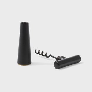 L'Atelier du Vin Le Vigneron kurkentrekker Zwart