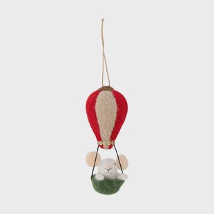 Bloomingville Peo kerstboomhanger wol Groen
