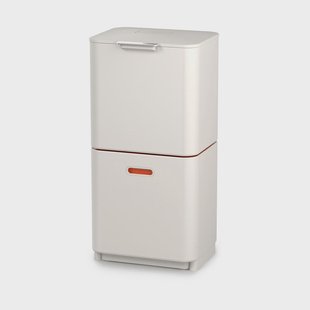 Joseph Joseph Joseph Joseph Totem Max vuilnisbak 60 L Stone