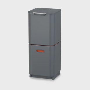 Joseph Joseph Joseph Joseph Totem Compact Afvalbak 40 L Graphite