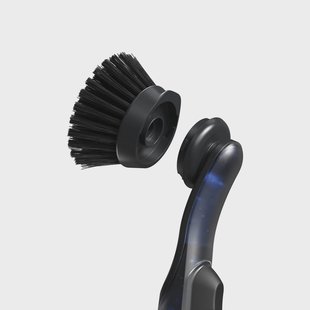 Joseph Joseph Sinktech afwasborstel met vervangingskop Clear