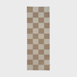 Classic Collection Square loper Wit-natural, 80x200 cm