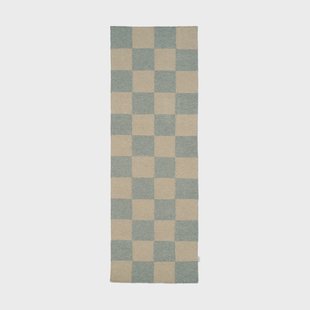 Classic Collection Square loper Grijs-naturel, 80x240 cm