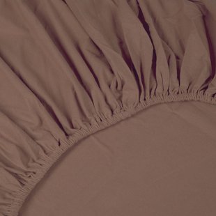 Sale - Kayori Biologisch Atsui - Hoeslaken - Flanel - 160x200-210 - Taupe