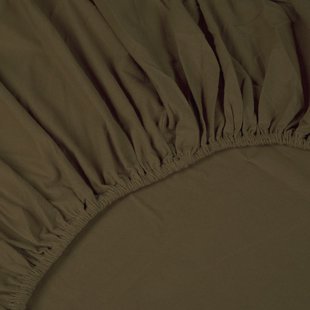 Sale - Kayori Biologisch Atsui - Topper Hoeslaken - Flanel - 180x200 - Donkergroen