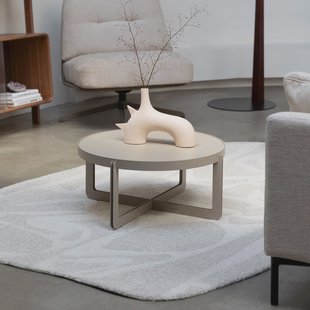 Zuiver Ronde Salontafel 'Centre' 68cm, kleur Beige