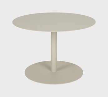 Zuiver Outdoor Salontafel 'Snow' 60cm, kleur Brown Rice