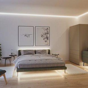 Paulmann LED strip MaxLED 1000 basisset, 3 m, zilver, CCT