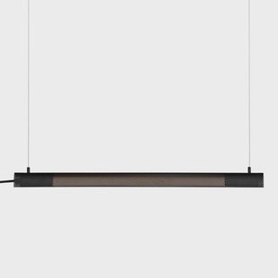 Radent hanglamp, zwart, lengte 70 cm, G13 GEJST - Eetkamer - Metaal - 1 lamp