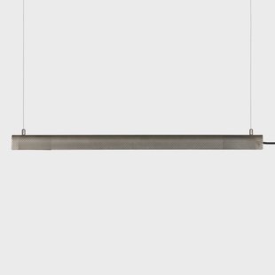 Radent hanglamp, staalgrijs, L 70 cm, G13 GEJST - Eetkamer - Metaal - 1 lamp