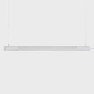 Radent hanglamp, wit, lengte 70 cm, G13 GEJST - Eetkamer - Metaal - 1 lamp