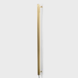 Radent wandlamp, messingkleurig, H 135 cm, G13 GEJST - Woonkamer - Metaal - 1 lamp