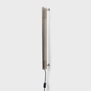 Radent wandlamp, staalgrijs, hoogte 135 cm, G13 GEJST - Woonkamer - Metaal - 1 lamp