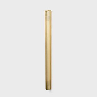 Radent wandlamp, messingkleurig, H. 70 cm, G13 GEJST - Woonkamer - Metaal - 1 lamp