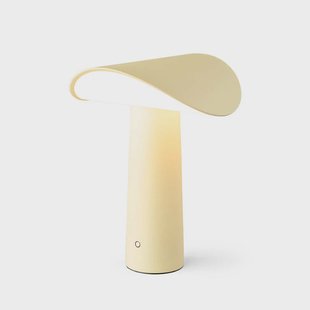 Lium LED tafellamp, lichtgeel, 2.700 K, USB GEJST - Woonkamer - Modern - Aluminium - 1 lamp