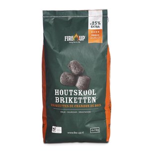 Fire-up Houtskoolbriketten 5kg