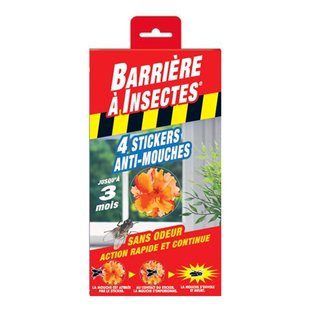 Compo Vensterstrips Tegen Vliegen Barrière Insect - 3 + 1 Stuks Gratis