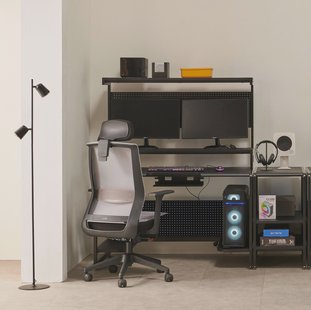 Artistiq Bureau 'Larssen' 120cm, kleur zwart