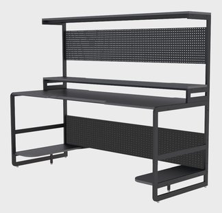 Artistiq Bureau 'Larssen' 180cm, kleur zwart