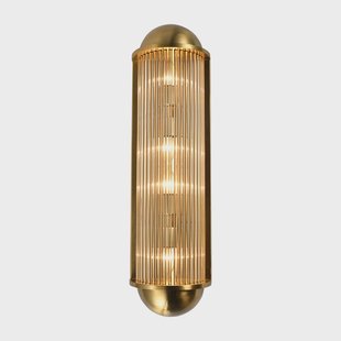 Richmond Wandlamp 'Leeza' 80cm, kleur Brushed Gold